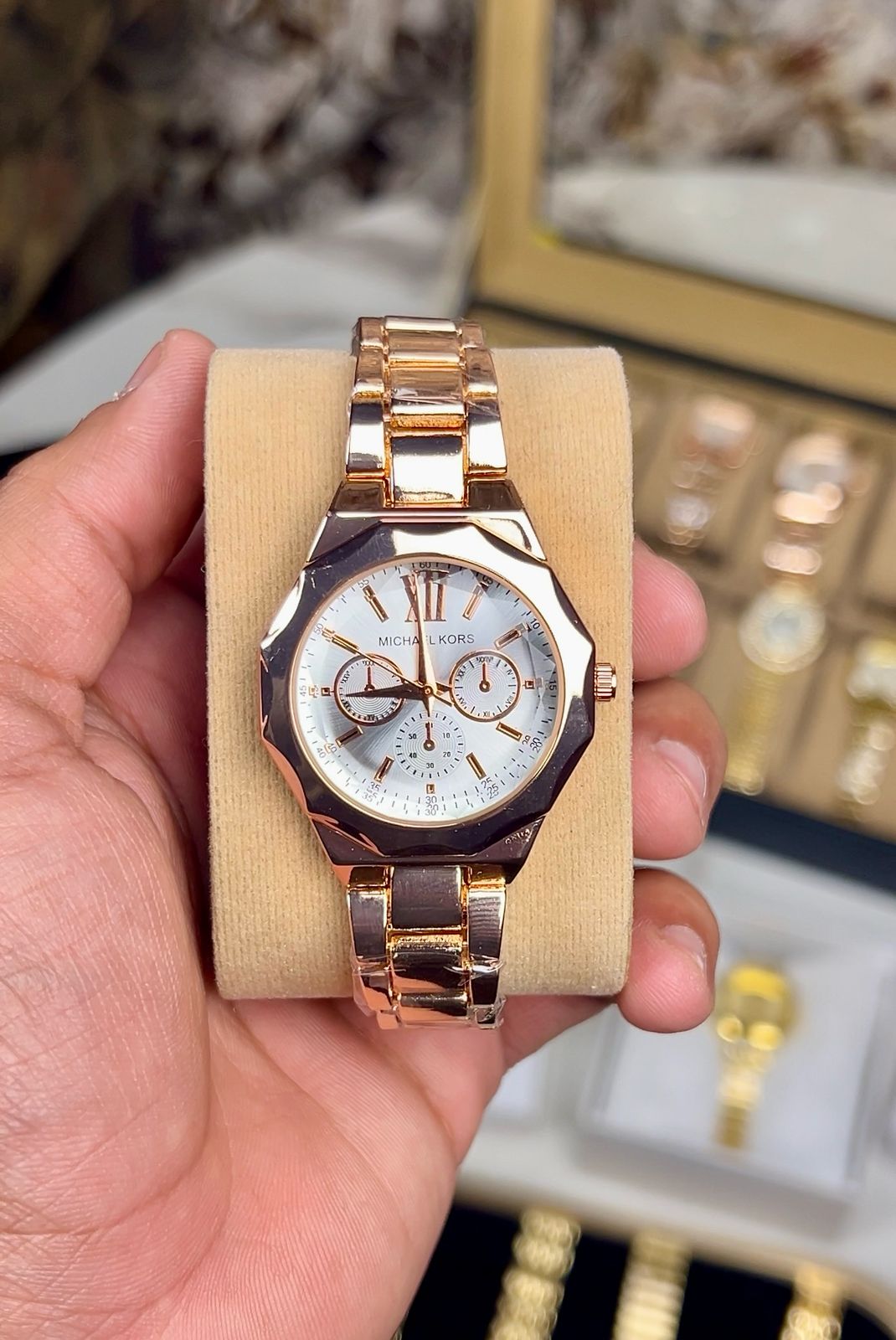 Michael Kors Twilight Luxe Stainless Steel Watch