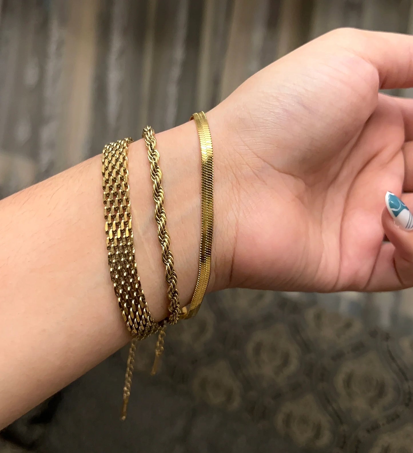 Milas, Rowena & Snake Bracelet Combo Set