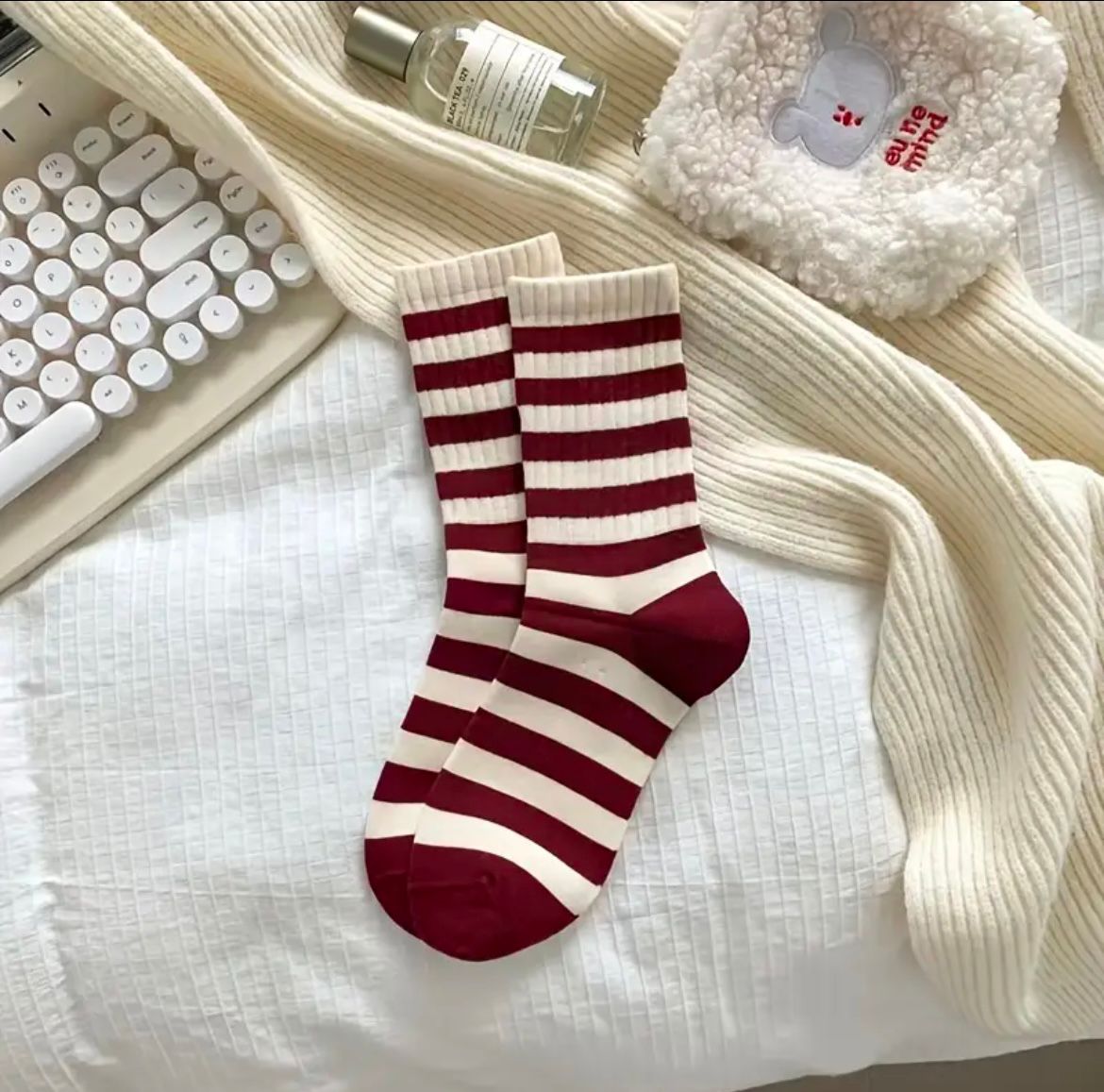 Candy Cane Stripes Socks