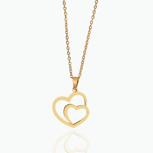 Double Heart’s Desire Necklace