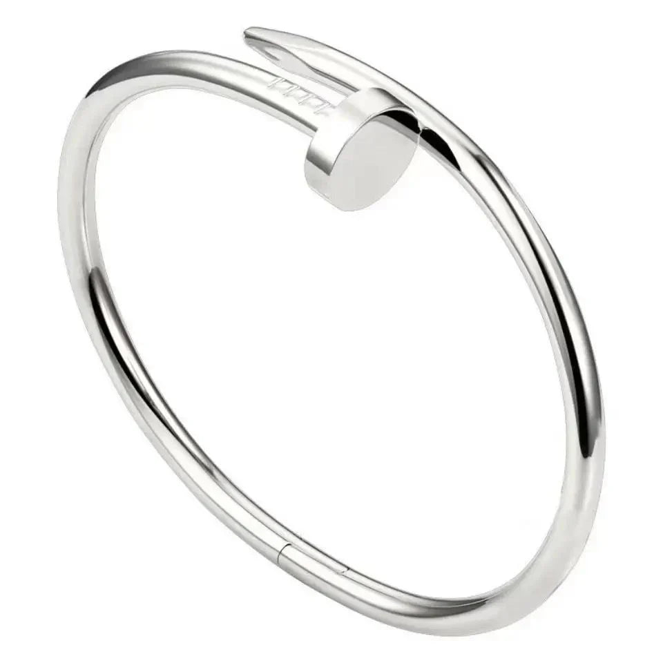 Nail Bangle Stainless Steel