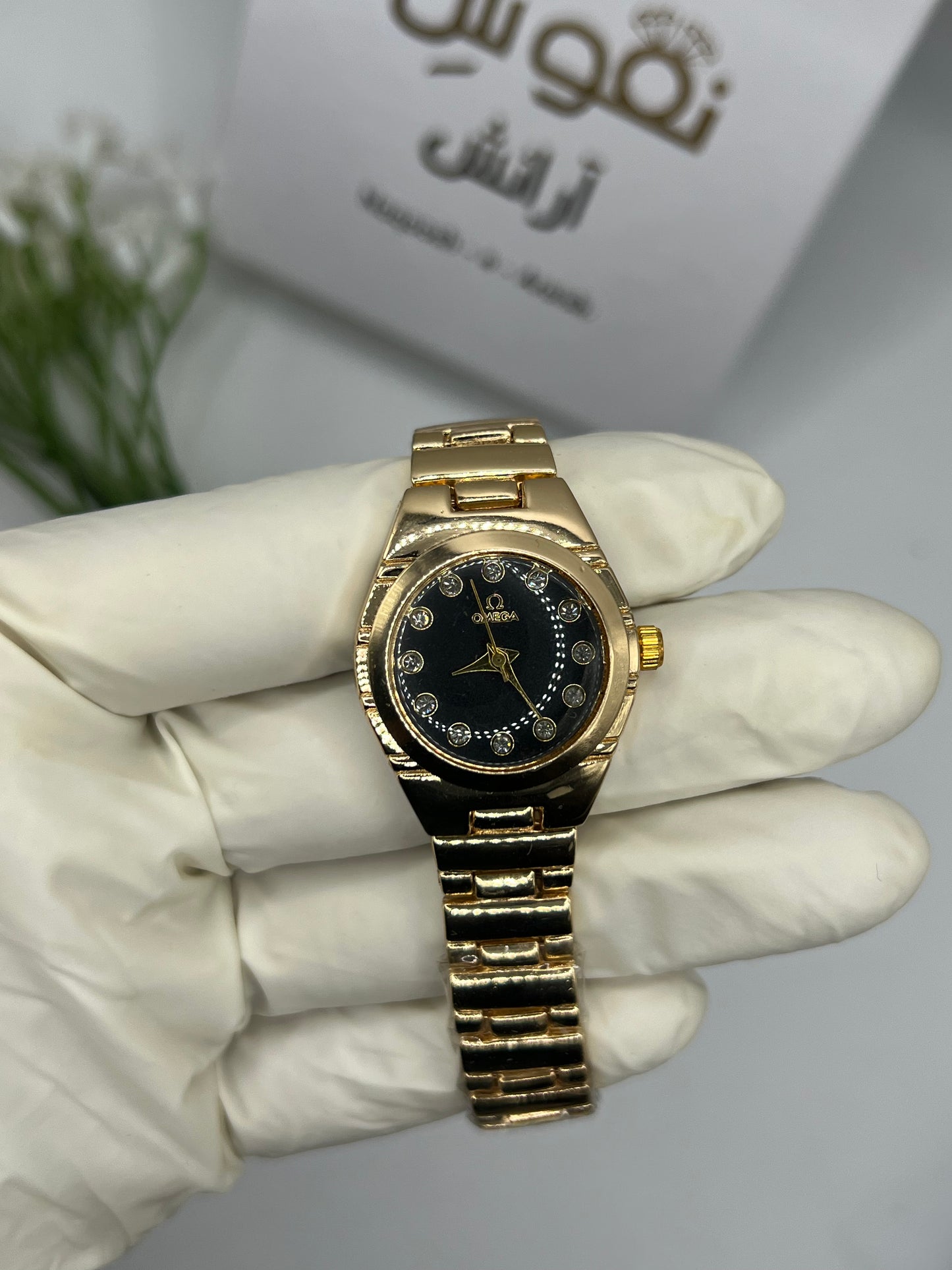 Omega Eternal Elegance in Black & Gold