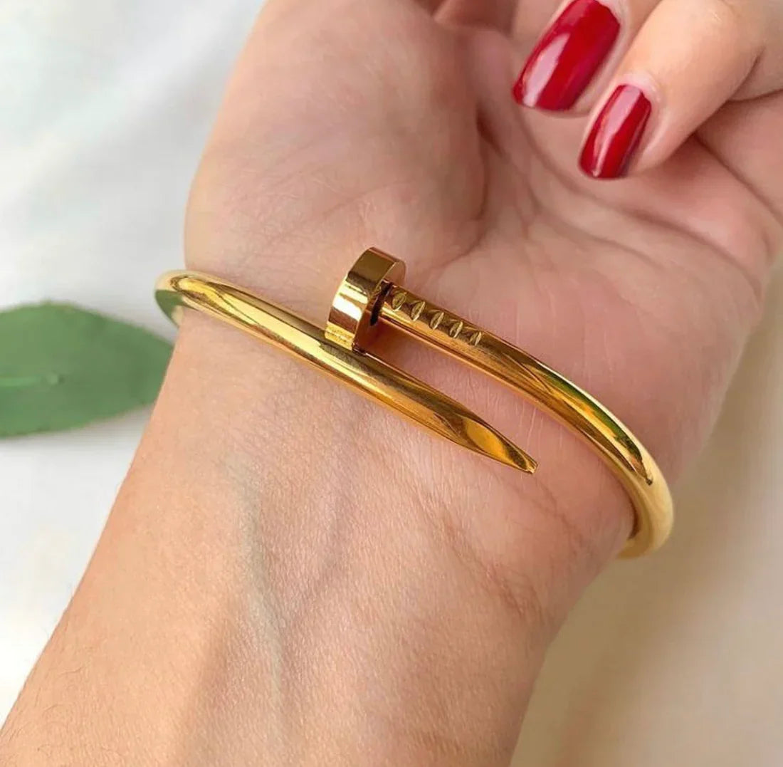 Cartier Nail And Love Bangle Stack